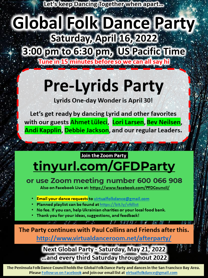 Pre-Lyrids Global Party
